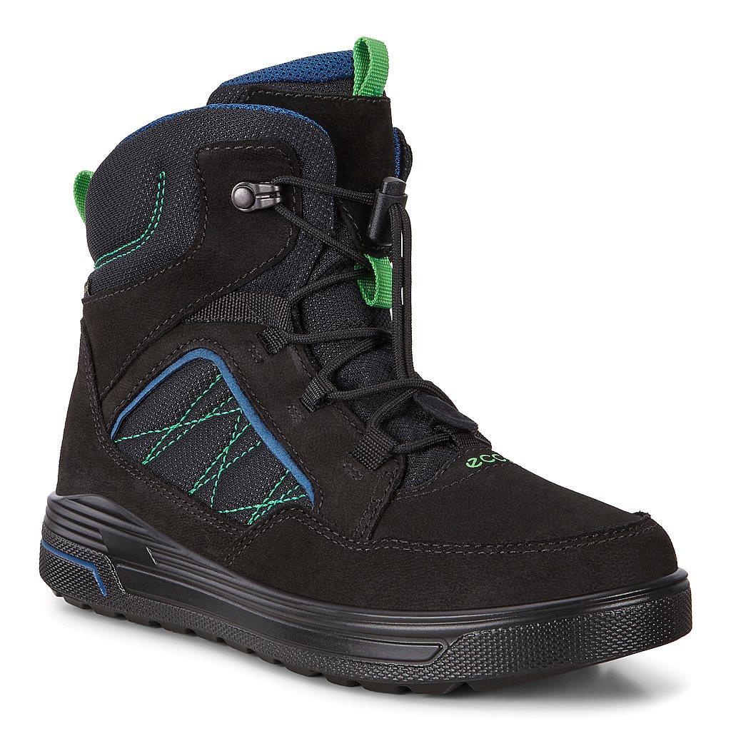 Ecco Urban Snowboarder Boys Sneakers In Black Sales - India SOA-419672